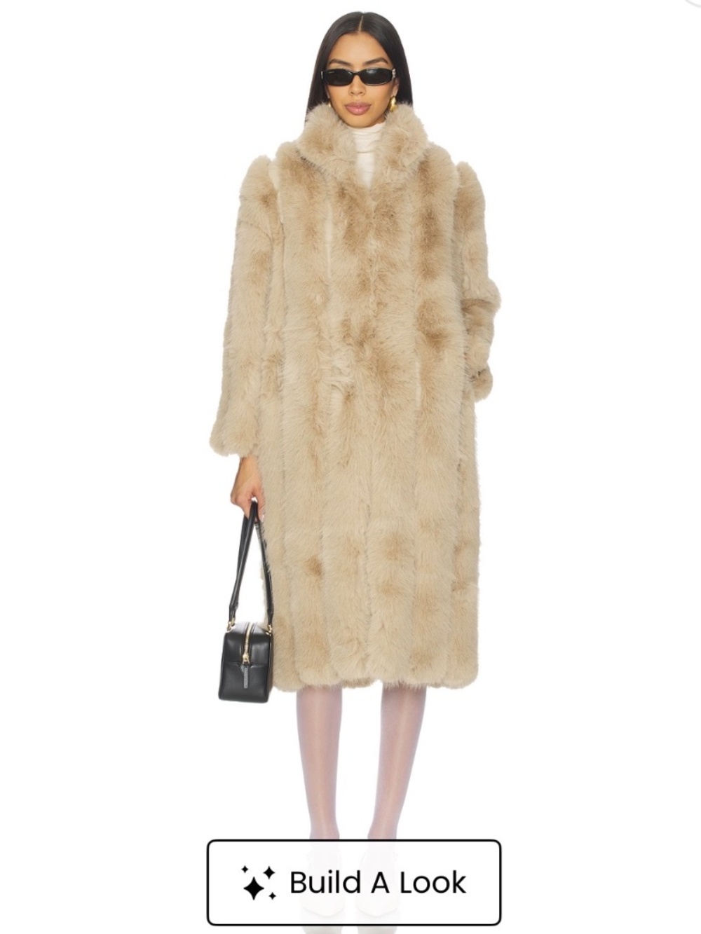 Lux faux fur coat